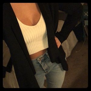 Zara black cardigan